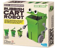 8503371 4M 00-03371 Aktivitetspakke, Rubbish Cart Robot Green Science, 4M